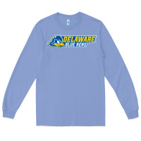 Colony Blue delaware fightin' blue hens Long Sleeve Tee - artisFamous
