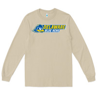 Mushroom delaware fightin' blue hens Long Sleeve Tee - artisFamous