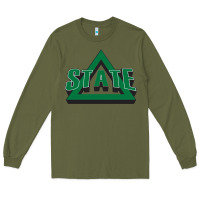 Army Green delta state athletics Long Sleeve Tee - artisFamous