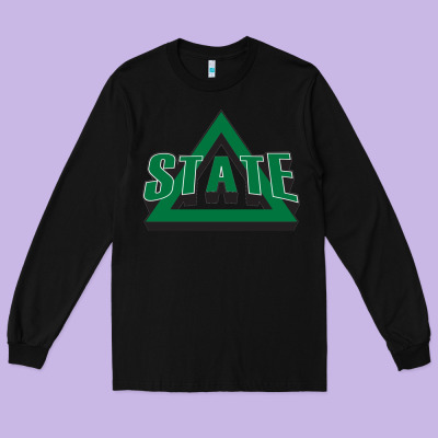 Delta State Athletics Long Sleeve Tee Designed By Artisfamous