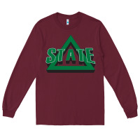 Burgundy delta state athletics Long Sleeve Tee - artisFamous