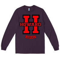 Plum howard 1867 university Long Sleeve Tee - artisFamous