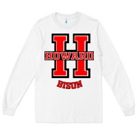 White howard 1867 university Long Sleeve Tee - artisFamous