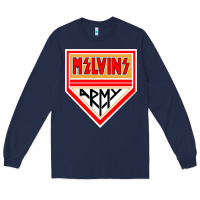Navy melvins army Long Sleeve Tee - artisFamous