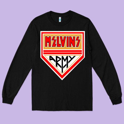 Melvins Army Long Sleeve Tee Designed By Artisfamous