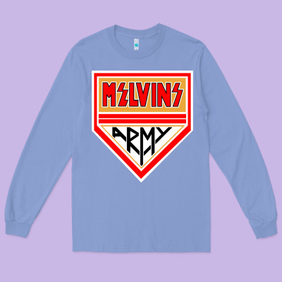 Melvins Army Long Sleeve Tee Designed By Artisfamous