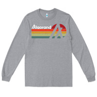 Heather Grey algorand algo crypto Long Sleeve Tee - artisFamous