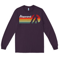 Plum algorand algo crypto Long Sleeve Tee - artisFamous