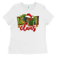 White christmas mimi claus Ladies Tee - FaDigitalArtStudio