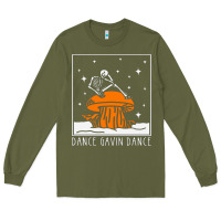Army Green dance gavin 3 Long Sleeve Tee - artisFamous