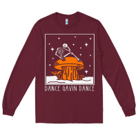 Burgundy dance gavin 3 Long Sleeve Tee - artisFamous