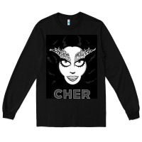 Black CHER Long Sleeve Tee - artisFamous