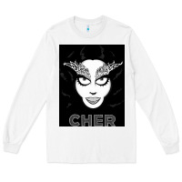 White CHER Long Sleeve Tee - artisFamous