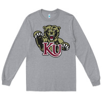 Heather Grey kutztown golden bears Long Sleeve Tee - artisFamous