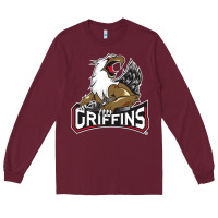 Burgundy griffins Long Sleeve Tee - artisFamous
