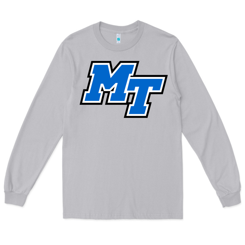 Middle Tennessee Mt Logomark Long Sleeve Tee by artisFamous | Teevron