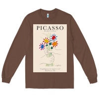 Chestnut pablo picasso   bouquet of peace Long Sleeve Tee - artisFamous
