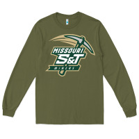 Army Green missouri s&t miners Long Sleeve Tee - artisFamous