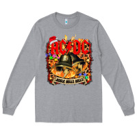 Heather Grey acd christmas Long Sleeve Tee - artisFamous