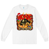 White acd christmas Long Sleeve Tee - artisFamous