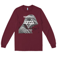 Burgundy head down Long Sleeve Tee - artisFamous