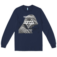 Navy head down Long Sleeve Tee - artisFamous