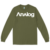 Army Green analog Long Sleeve Tee - artisFamous