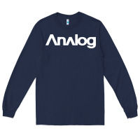Navy analog Long Sleeve Tee - artisFamous