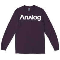Plum analog Long Sleeve Tee - artisFamous