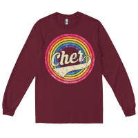 Burgundy cher Long Sleeve Tee - artisFamous