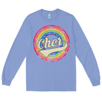 Colony Blue cher Long Sleeve Tee - artisFamous