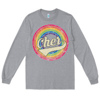 Heather Grey cher Long Sleeve Tee - artisFamous