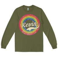 Army Green kevin Long Sleeve Tee - artisFamous