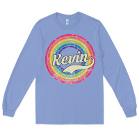 Colony Blue kevin Long Sleeve Tee - artisFamous