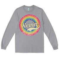 Heather Grey kevin Long Sleeve Tee - artisFamous