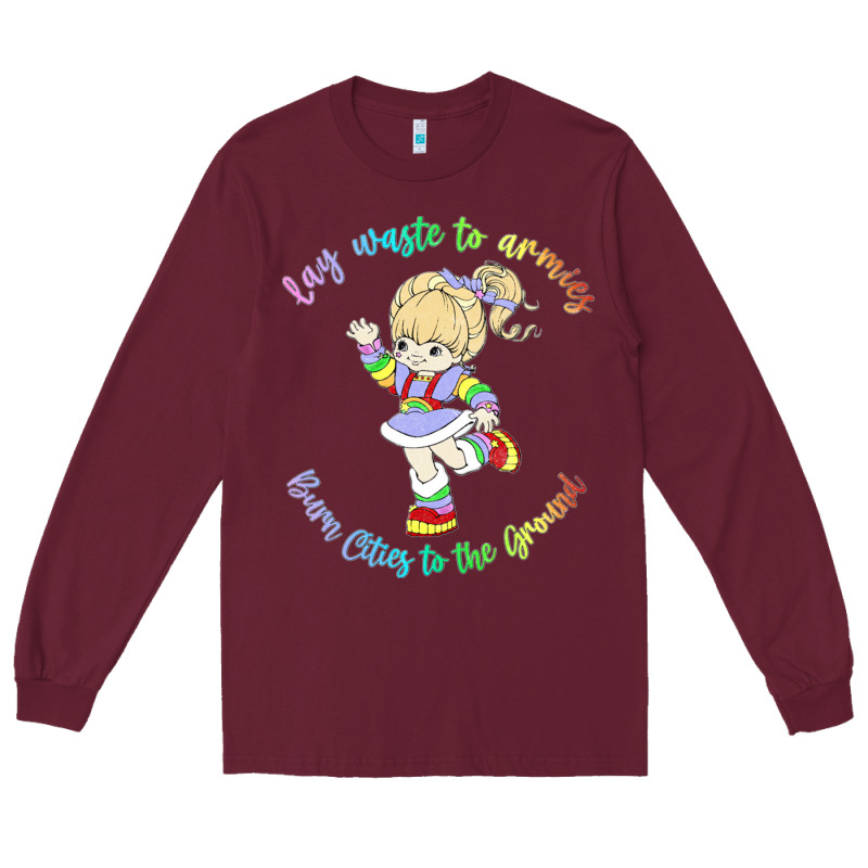 Rainbow Brite Badass   Rainbow Brite Long Sleeve Tee by artisFamous | Teevron