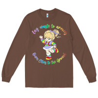 Chestnut rainbow brite badass   rainbow brite Long Sleeve Tee - artisFamous