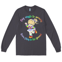 Smoke rainbow brite badass   rainbow brite Long Sleeve Tee - artisFamous
