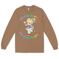 Toasted Coconut rainbow brite badass   rainbow brite Long Sleeve Tee - artisFamous