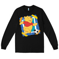 Black winnie the pooh Long Sleeve Tee - artisFamous