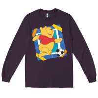 Plum winnie the pooh Long Sleeve Tee - artisFamous