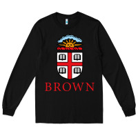 Black brown university Long Sleeve Tee - artisFamous