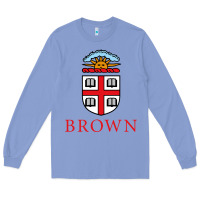 Colony Blue brown university Long Sleeve Tee - artisFamous