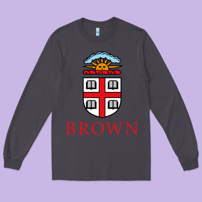 Brown University Long Sleeve Tee Designed By Artisfamous