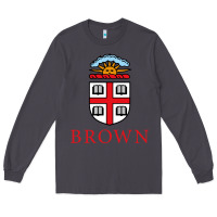 Smoke brown university Long Sleeve Tee - artisFamous