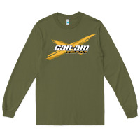 Army Green can am team Long Sleeve Tee - artisFamous