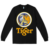 Black The Tiger Long Sleeve Tee - artisFamous