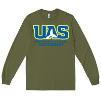 Army Green Alaska Southeast Gift Long Sleeve Tee - artisFamous