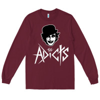 Burgundy the adicts Long Sleeve Tee - artisFamous