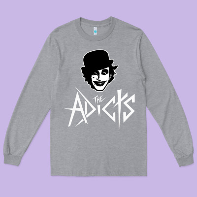The Adicts Long Sleeve Tee Designed By Artisfamous